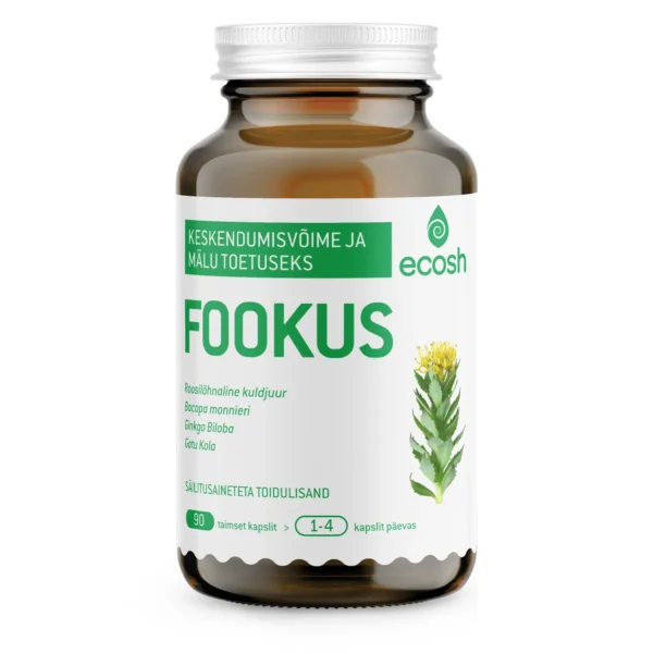 FOOKUS – keskendumisvõime ja mälu toetuseks